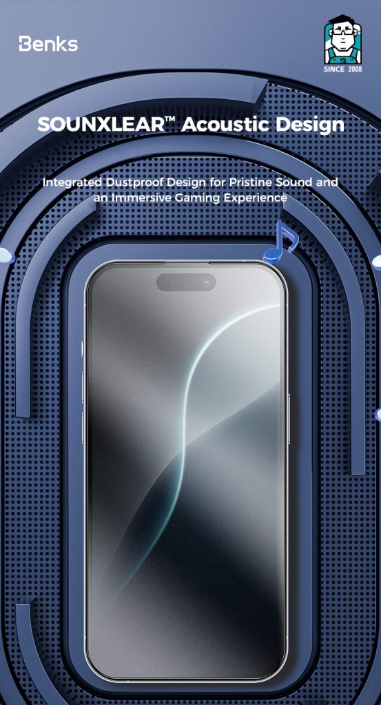 iPhone 15 Pro Max Benks JoyTouch Matte Screen Protector - 6948005993665 - Image 6