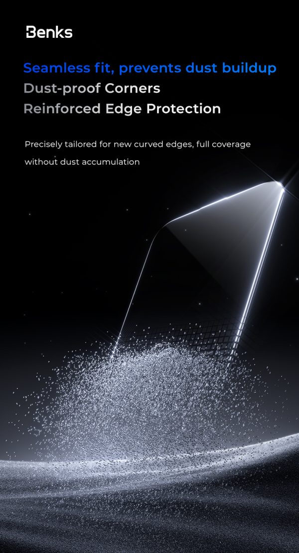 iPhone 16 Pro Max Benks GlassWarrior Sapphire Screen Protector - 6948005904500 - Image 3