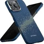 iPhone 16 Pro Max Pitaka Starpeak Tactile Woven Case - Milky Way Galaxy