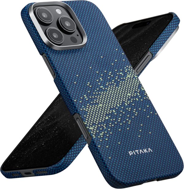 81Fgj74BymL._AC_SL1500_ iPhone 16 Pro Max Pitaka Starpeak Tactile Woven Case  - Milky Way Galaxy - Image 1