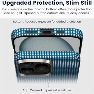 iPhone 16 Pro Pitaka Ultra-Slim Case - Ocean Blue - Image 2