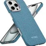 iPhone 16 Pro Pitaka Ultra-Slim Case - Ocean Blue