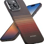 iPhone 16 Pro Max Pitaka Tactile Woven Case  - Sunset