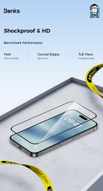 iPhone 16 Pro Max Benks Ultra Shield HD Screen Protector - 6948005980641 - A - Image 2