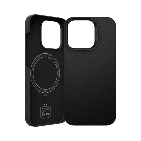 ArmorAir_Case_built_with_Kevlar_600D_for_iPhone_16_Pro_Max_5062b3e8-8a1d-4d68-8be7-739a64216f5f iPhone 16 Benks ArmorAir Kevlar 600D Case - Black - 6948005904937 - Image 6