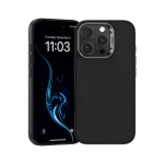 iPhone 16 Pro Max Benks Magnetic ArmorPro Kevlar Case (600D/Black/Metal Frame) - 6948005905002