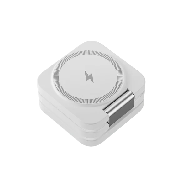 Benks W13 3 in 1 Foldable Charger Stand - White - 6948005996703 - Image 3