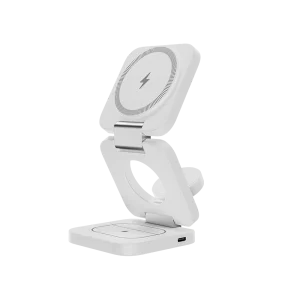 Benks W13 3 in 1 Foldable Charger Stand - White - 6948005996703 - Image 4