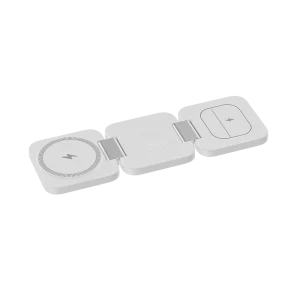 Benks W13 3 in 1 Foldable Charger Stand - White - 6948005996703 - Image 2