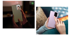 SAMSUNG Galaxy S24 Ultra Smart Clear View  Wallet - Lime - Image 4