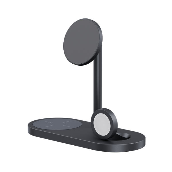 Benks W15 3 in 1 Charging Stand Tarnish - Black - 6948005997458 - Image 3