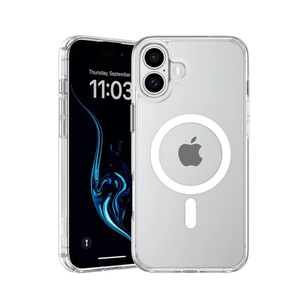 Lucent_Pro_Phone_Case_for_iPhone_16 iPhone 16 Benks Lucent Pro Magnetic Drop Resistant Protective Case T1 Transparent - 6948005905170 - Image 1