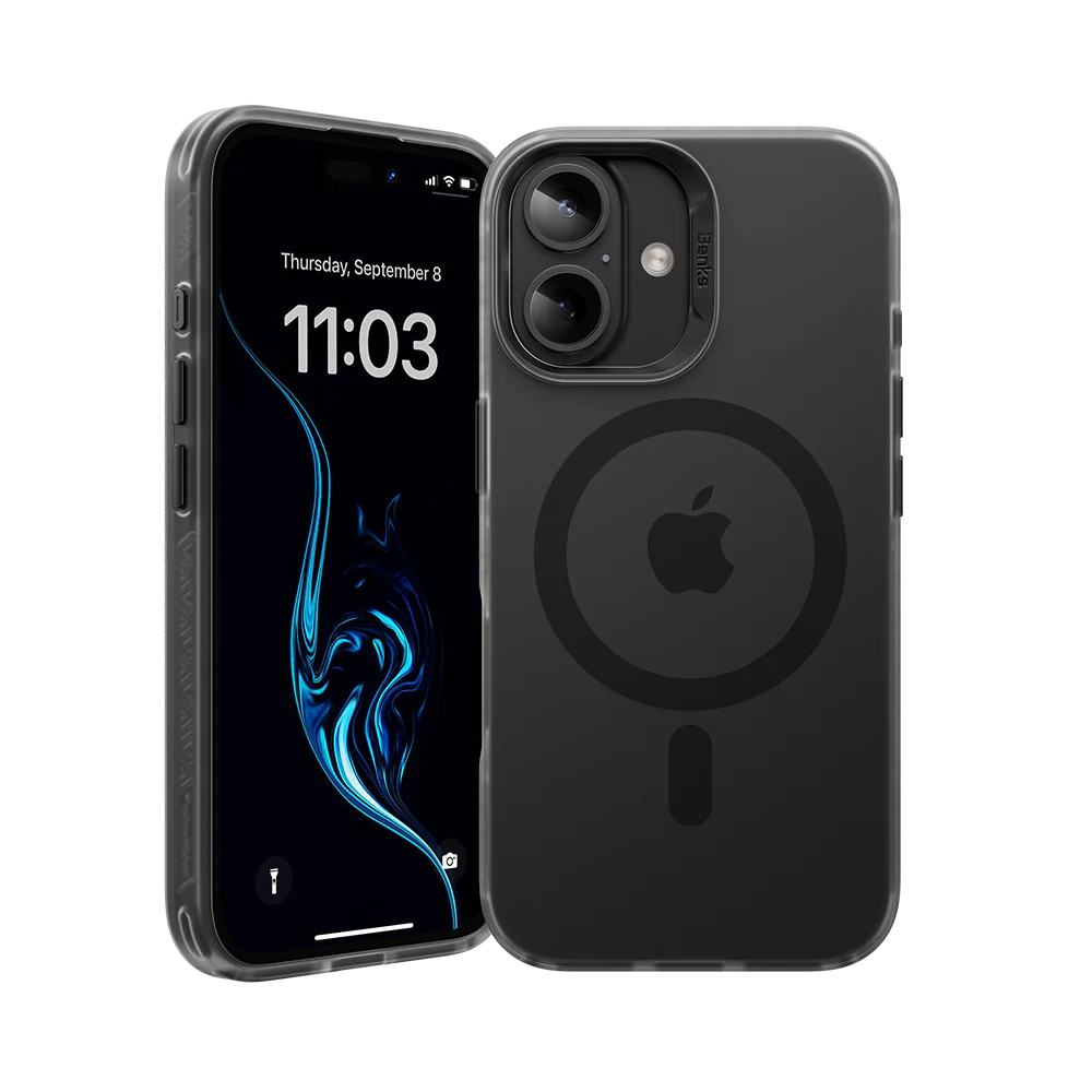 iPhone 16 Benks Lucid Armor Phone Case - Black - 6948005905217 - Image 1