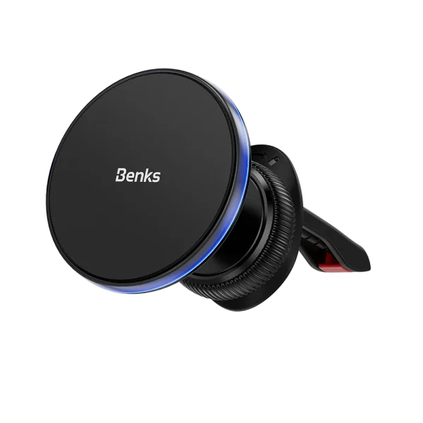 Benks CZ03 Magnetic Wireless Car Charger Stand Tarnish - 6948005901080 - Image 4