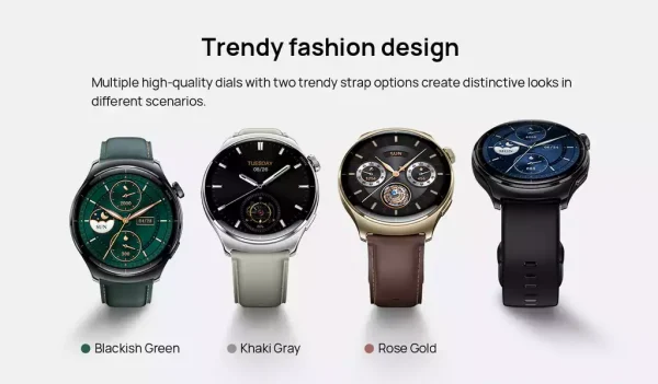 Mibro Watch Lite 3 Pro with 1.32″ UHD Amoled Display GPS & Bluetooth Calling - Khaki Gray - OP - Image 5