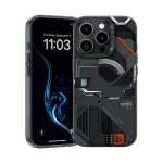 iPhone 16 Pro Max Benks Magnetic Mecha Series Protective Case - Black - 6948005905484