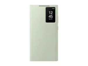 SAMSUNG Galaxy S24 Ultra Smart Clear View  Wallet - Lime