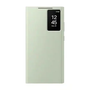 SAMSUNG Galaxy S24 Ultra Smart Clear View  Wallet - Lime