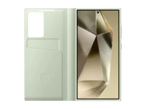 SAMSUNG Galaxy S24 Ultra Smart Clear View  Wallet - Lime - Image 3