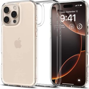 iPhone 16 pro max spigen ultra hybrid case desert titanium in pakistan