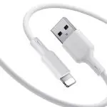 Benks D46 A To L Fast Charging Data Cable 1.2M - White - 6948005991890