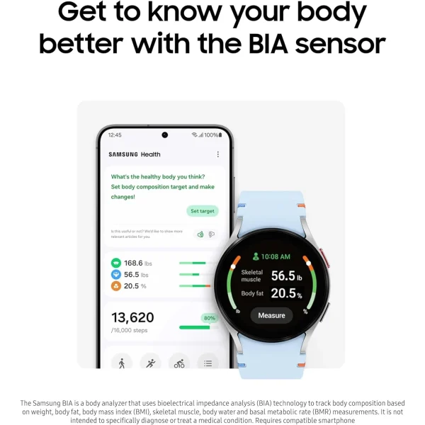 Samsung Galaxy Watch FE 40mm Smartwatch - Silver - Image 5