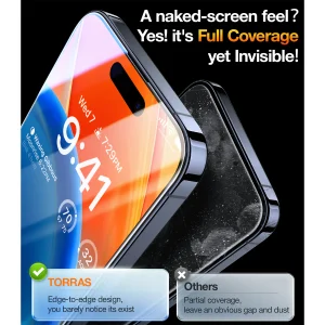 Apple iPhone 16 Pro Max Install Master Glass by Torras - Clear - 1 Pack - Image 5