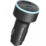 Anker 335 Car Charger 67w 3-Port - Black - A2736H11 - OP