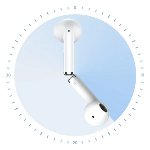 QCY Ailybuds Lite Bluetooth 5.3 28h Playtime 0.068s Low-Latency Mini Earbuds - Black - GC - Image 3