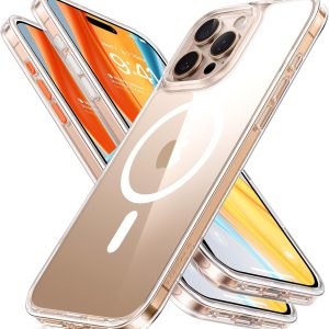 Apple iPhone 16 Pro Max Diamond Mag Series Case by Torras - Clear