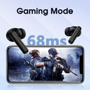 QCY T13 ANC Bluetooth 5.3 ANC Low Latency Earbuds - White - GC - Image 4