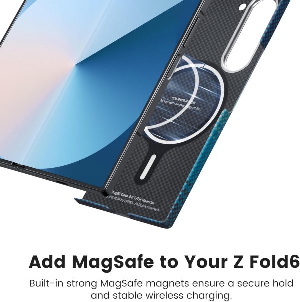 Galaxy Z Fold 6 Pitaka MagEZ Case 5 Aramid Fiber Made - Moonrise - Image 4