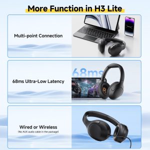 QCY H3 Lite ANC - White - GC - Image 2