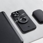 PITAKA MagEZ Grip 3 Compatible with MagSafe Ring for iPhone 16/15/14/13/12 - Black - Image 3