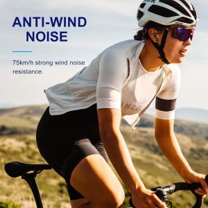 QCY Melobuds HT05 ANC 40dB Active Noise Cancelling Bluetooth 5.2 6 Mic ENC Earbuds - Black - GC - Image 6