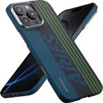 iPhone 16 Pro Max Pitaka Luminous Tactile Woven Case - Credit Card