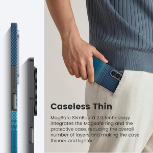 Galaxy Z Fold 6 Pitaka MagEZ Case 5 Aramid Fiber Made - Moonrise - Image 7