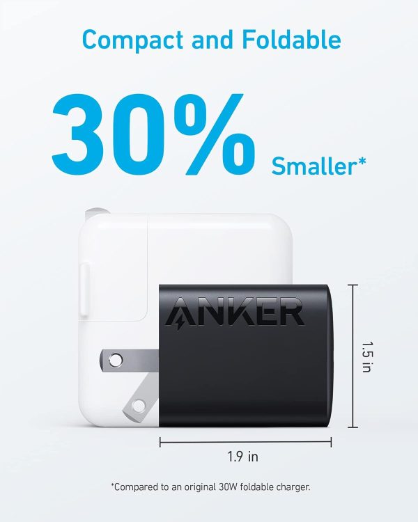Anker 312 Nano 30w Usb-C Charger EU Plug - Black - A2640L11 - Image 3
