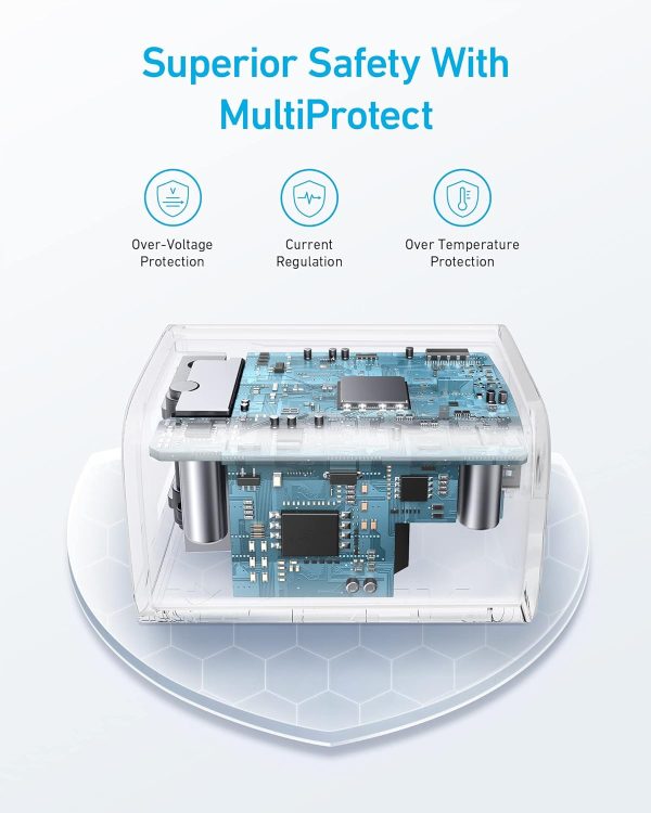 Anker 312 Nano 30w Usb-C Charger EU Plug - Black - A2640L11 - Image 2