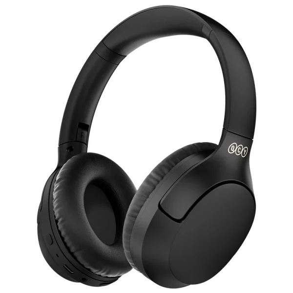 Qcy-H2-Pro-43dB-hybrid-Active-Noice-Cancellation-Overhead-Earphone QCY H2 Pro Wireless Headphones Bluetooth 5.3 BASS Mode Earphones HIFI 3D Stereo Headset - Black - GC - Image 1