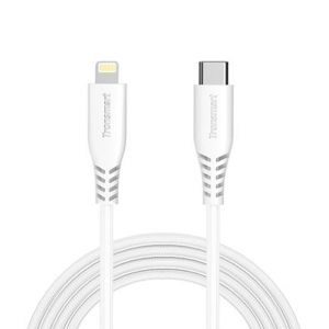 Tronsmart LCC07 6.6ft High Quality USB C to Lightning Cable - White - BB