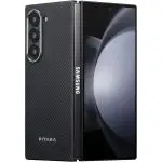 Galaxy Z Fold 6 Pitaka MagEZ Case 5 Aramid Fiber Made - Black/Grey
