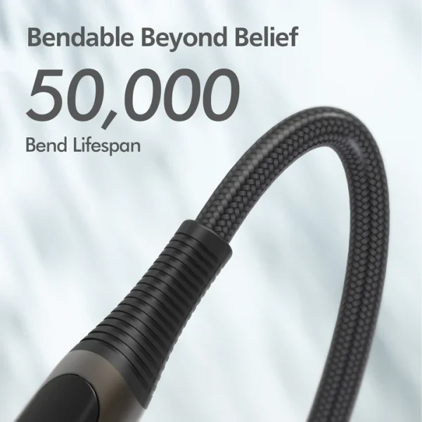 Micropack 100W USB-C to USB-C Cable 2m MC-C100 - Black - GC - Image 6