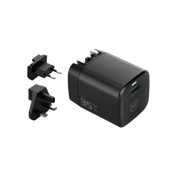 Micropack 35W USB-C Universal Wall Charger MWC-135 - Black - GC - Image 1