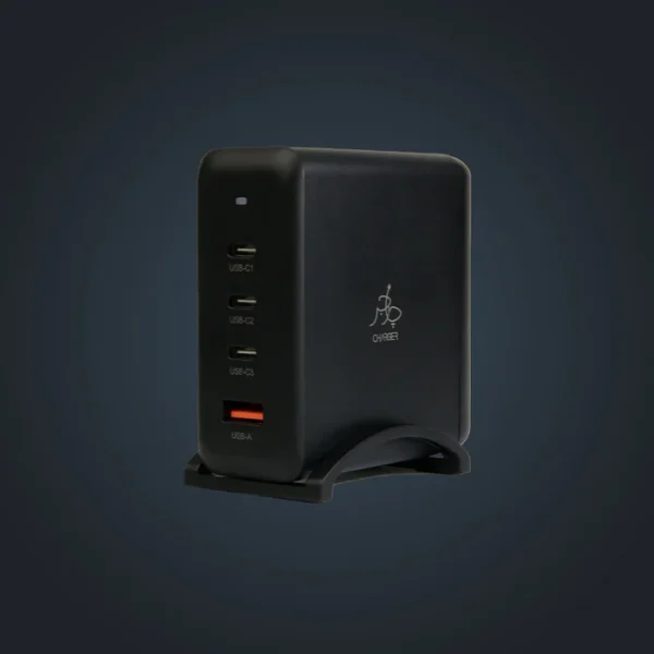 100W-Charger-3_1_700x Taar Fusion Quad Boost 100W GaN Desktop Charger - Black - Image 1