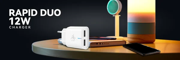 Taar Rapid Duo 12W (Type C Cable Included) - Black - Image 2