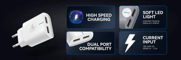 Taar Rapid Duo 12W (Type C Cable Included) - Black - Image 3