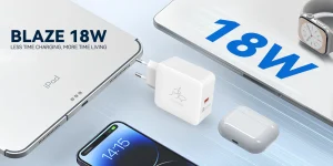 Taar Blaze 18W (Type A - Type C Cable Included) - White - Image 3