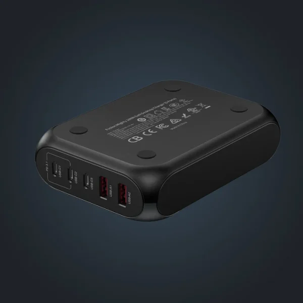 Taar Fusion Mighty 188W GaN Desktop Charger - Black - Image 5