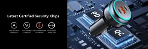 Taar Cirql 230W Car Charger - Black - Image 3